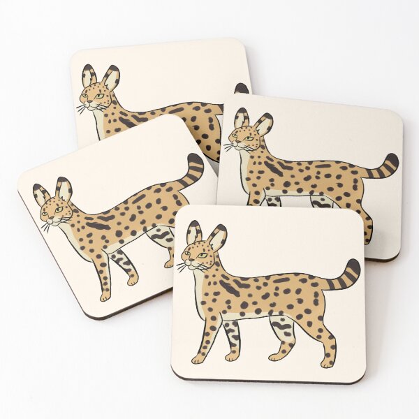 Item preview, Serval cute illustration  designed and sold by Yarafantasyart.