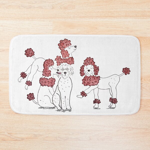 Item preview, Pink Poodles and a Doodle designed and sold by Nikki Attree.