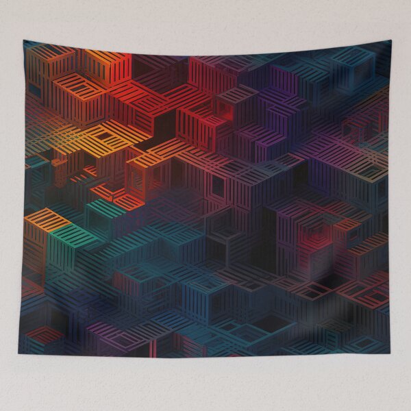 Item preview, Geometric Pattern Contrasting Colors designed and sold by Juliascutecornr.
