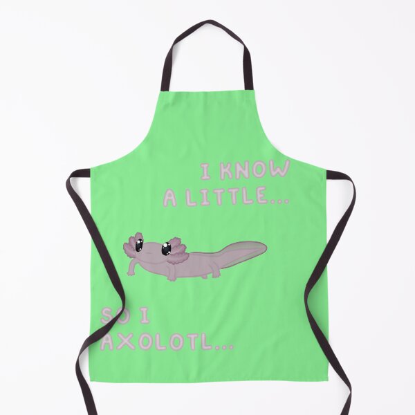 Item preview, Know A Little Axolotl (In Green) designed and sold by Creepy-Cutesie.