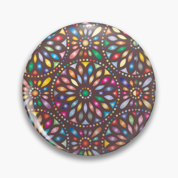 Item preview, Colorful Geometric Floral Masterpiece designed and sold by DreamPrint Collective.
