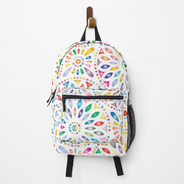 Item preview, Colorful Geometric Floral Masterpiece designed and sold by DreamPrint Collective.