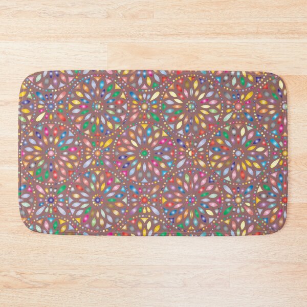 Item preview, Colorful Geometric Floral Masterpiece designed and sold by DreamPrint Collective.