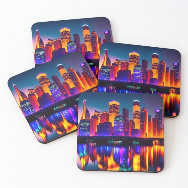 Item preview, Reflective City  designed and sold by PPerfectPrints.
