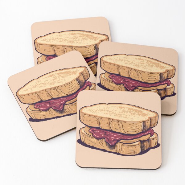 Item preview, Peanut Butter and Jelly Sandwich Cartoon Style designed and sold by Arncil.