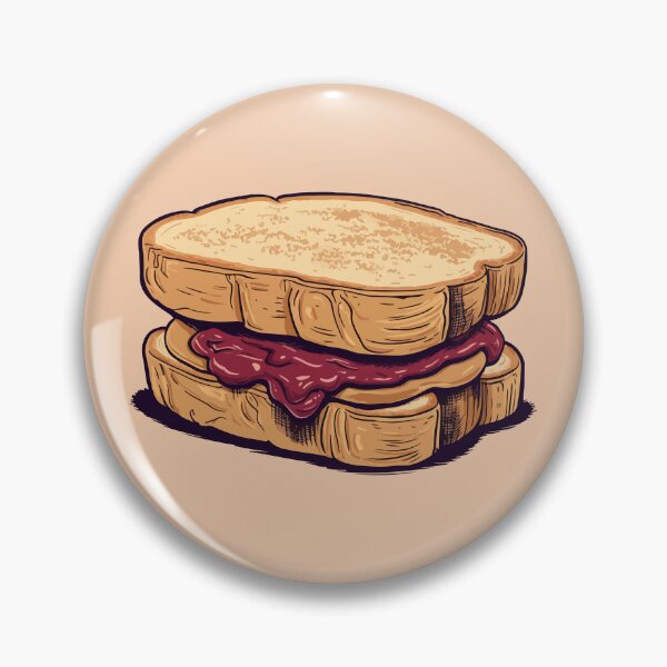Item preview, Peanut Butter and Jelly Sandwich Cartoon Style designed and sold by Arncil.