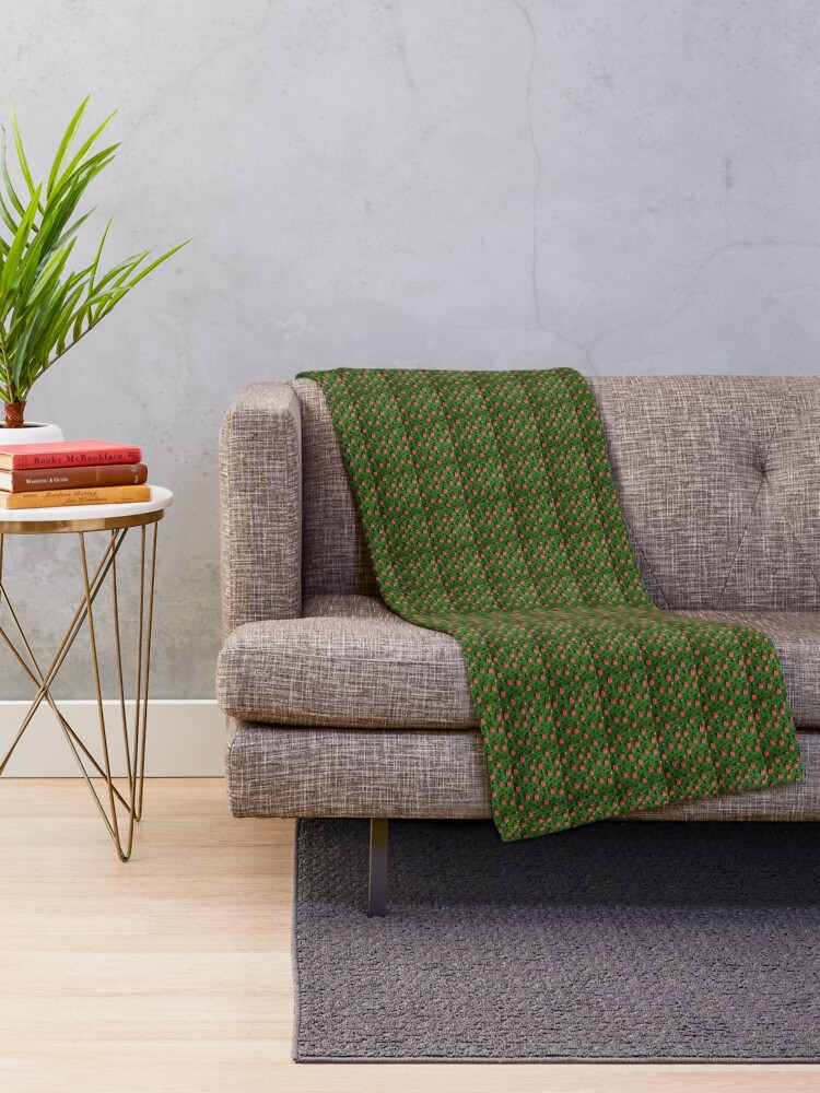 Thumbnail 2 von 6, Fleecedecke, Minimalist Floral Patterns | Beautifully Simple Design for Your Home | Redbubble designt und verkauft von addsomepattern.