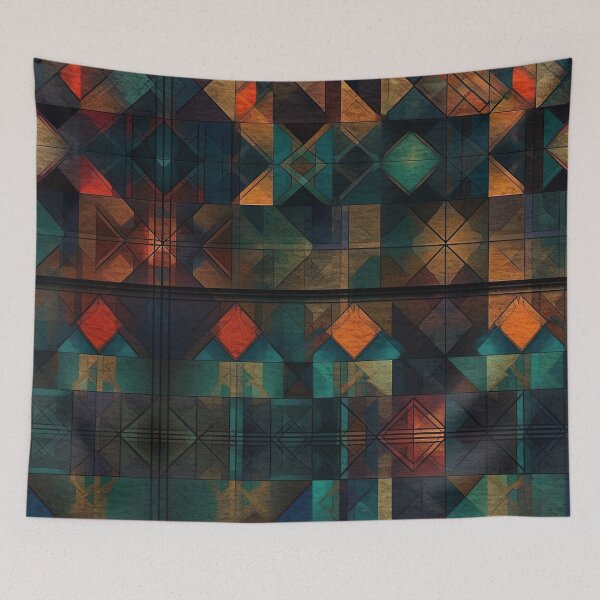 Item preview, Geometric Pattern Contrasting Colors designed and sold by Juliascutecornr.