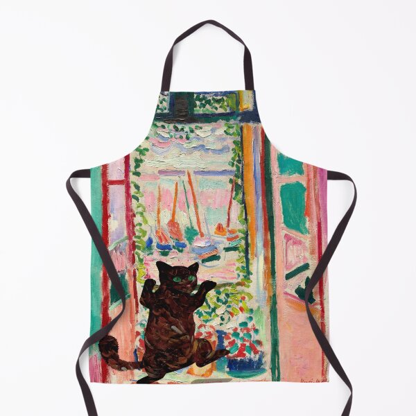 Item preview, Matisse Open Window Cat Funny Cat mom gift Henry Matisse designed and sold by RaspberryEM.