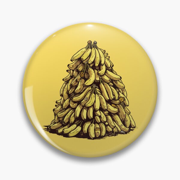 Item preview, Pile of Fresh Yellow Bananas Cartoon Style designed and sold by Arncil.