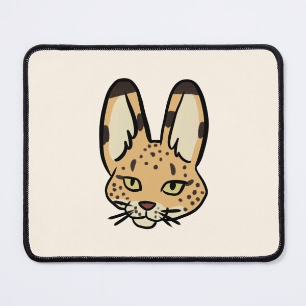 Item preview, Serval cute illustration designed and sold by Yarafantasyart.