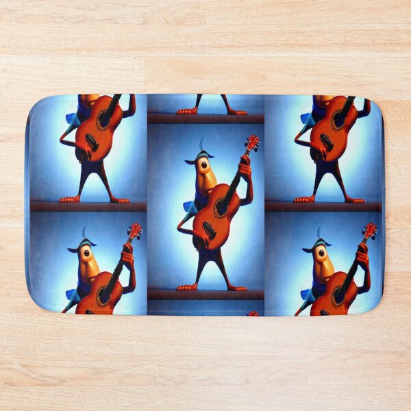 Item preview, One Eye Alien Playing Guitar designed and sold by HanaiPrint.