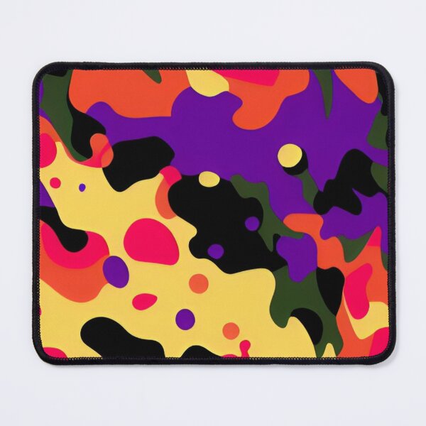 Item preview, Artsy Camouflage Abstract Pattern Dripping Colors designed and sold by pixxiesart.