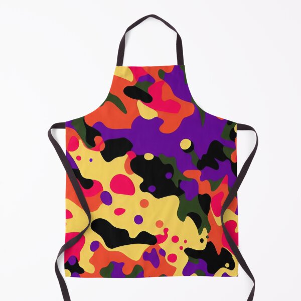 Item preview, Artsy Camouflage Abstract Pattern Dripping Colors designed and sold by pixxiesart.
