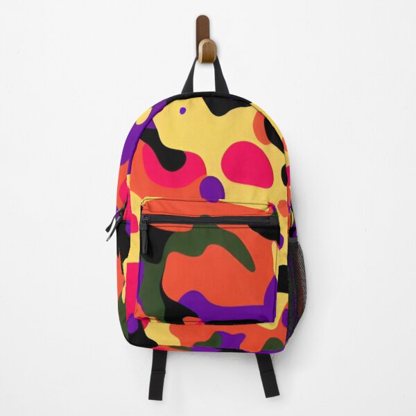 Item preview, Artsy Camouflage Abstract Pattern Dripping Colors designed and sold by pixxiesart.