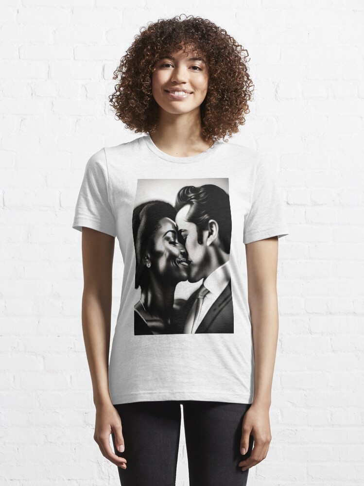 t shirt off white kiss