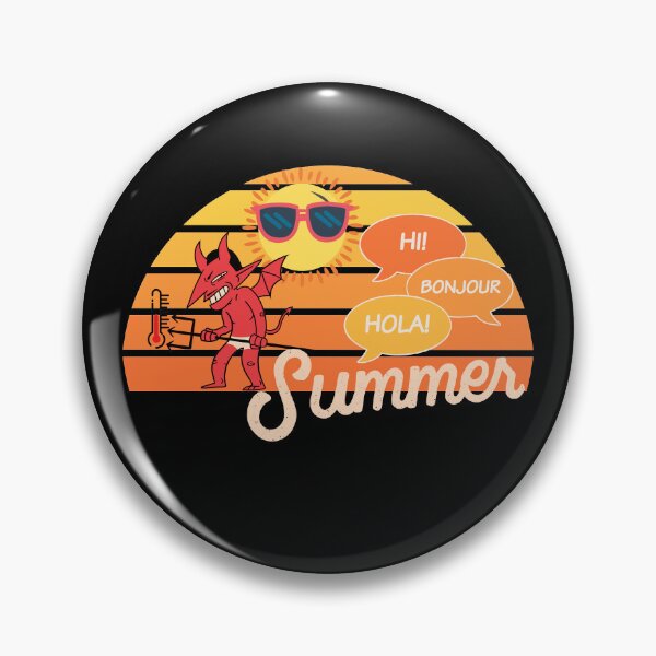 Item preview, Hi Bonjour Hola Summer designed and sold by Tw1nsAIArt.