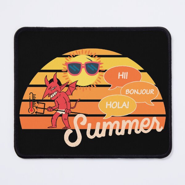 Item preview, Hi Bonjour Hola Summer designed and sold by Tw1nsAIArt.