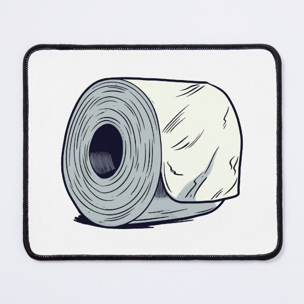 Item preview, Simple Roll of Toilet Paper Cartoon Style designed and sold by Arncil.