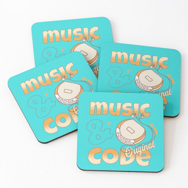 Item preview, Music & Code, tech-savvy musician or a music-loving programmer DJ designed and sold by DaiInMetropolis.