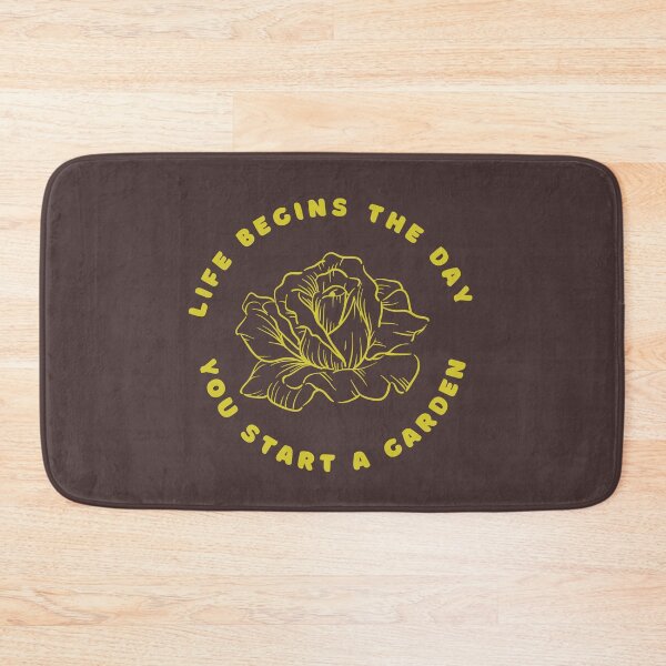 Item preview, Life begins the day you start a garden designed and sold by GasconyPassion.