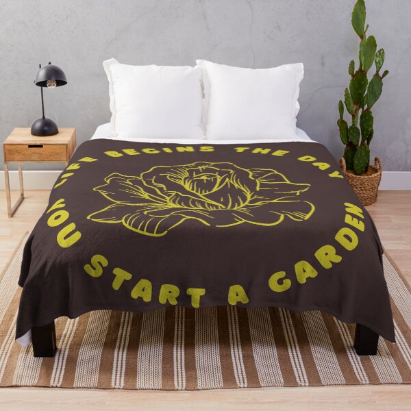Item preview, Life begins the day you start a garden designed and sold by GasconyPassion.