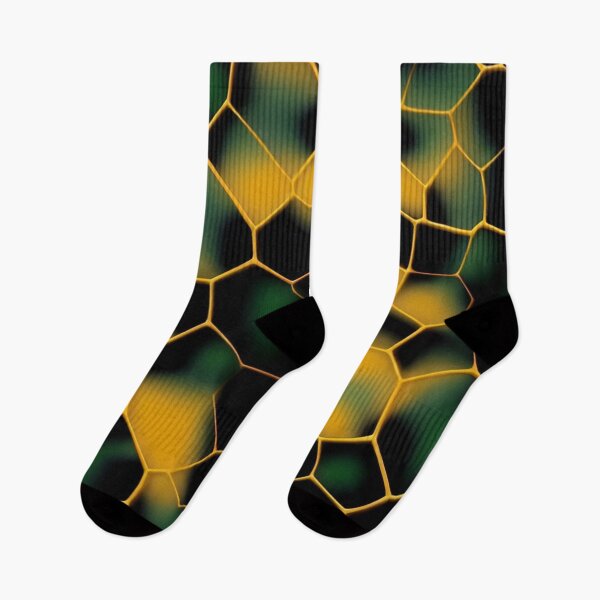 Item preview, Velvet Honeycomb Pattern Emerald Green  designed and sold by pixxiesart.