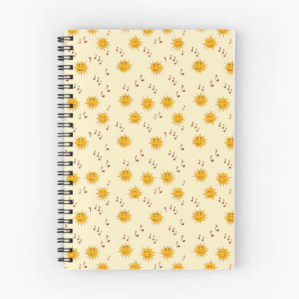 Item preview, Sun and Musical Notes Pattern designed and sold by RockingPandS.