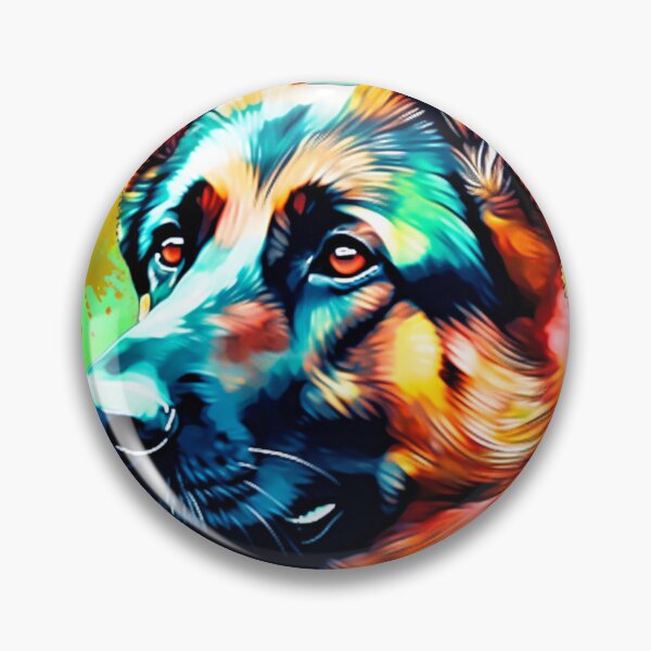 Item preview, Abstract German Shepherd  designed and sold by DreamlikeDesign.