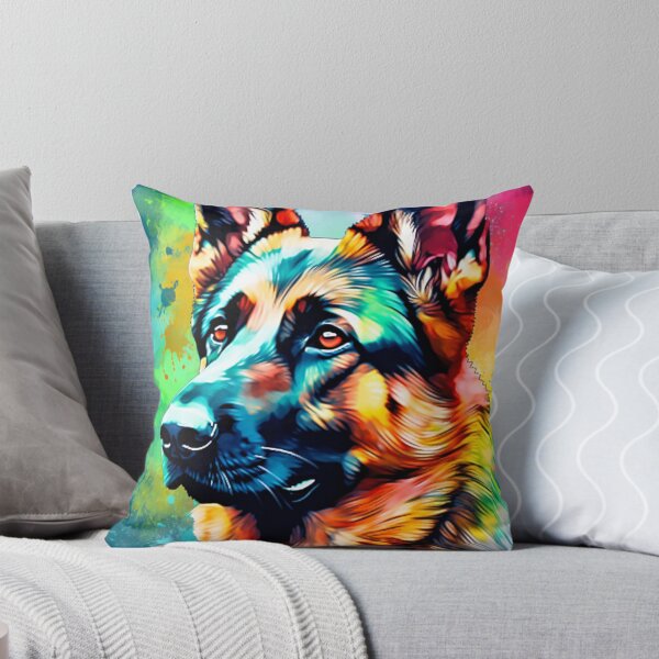 Item preview, Abstract German Shepherd  designed and sold by DreamlikeDesign.