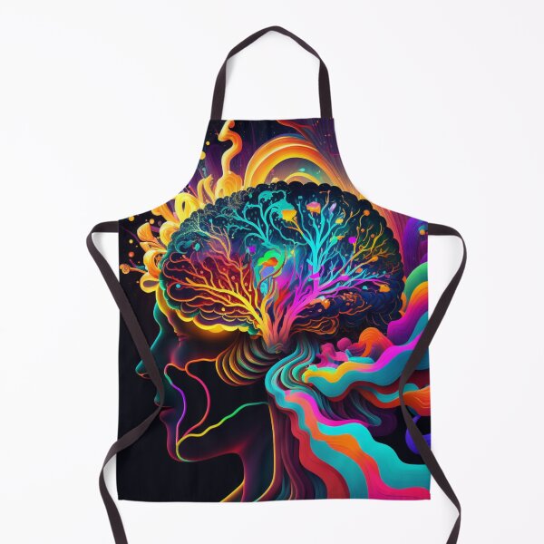 Aperçu de l'œuvre The Psychedelic Experience - Colourful Visions for Trippy Art & Design Lovers créée et vendue par TVBArchive.