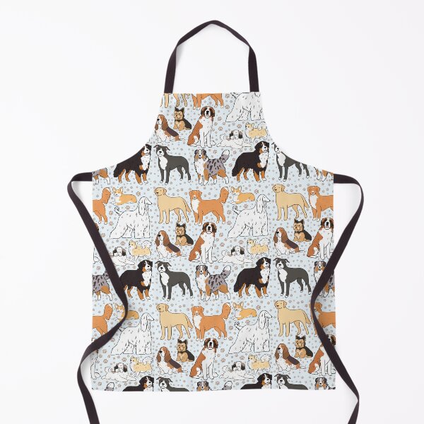 Item preview, Cute dog breeds pattern designed and sold by Yarafantasyart.