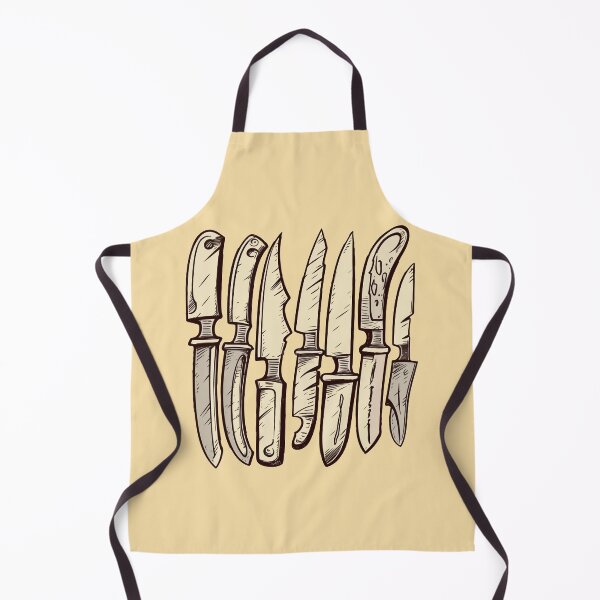 Item preview, Set of Kitchen Knifes Cartoon Style designed and sold by Arncil.