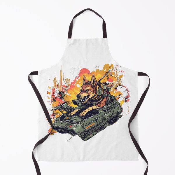 Item preview, Dog With Tank designed and sold by HVIUXLEE.