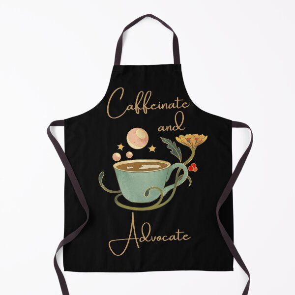 Item preview, Caffeinate and Advocate designed and sold by Sweet-Tees-plz.