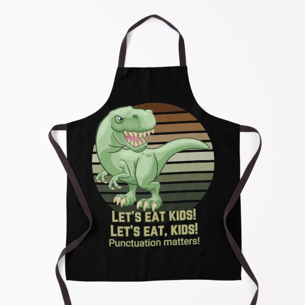 Item preview, Funny Lets Eat Kids Dinosaur designed and sold by BluePlanetMerch.