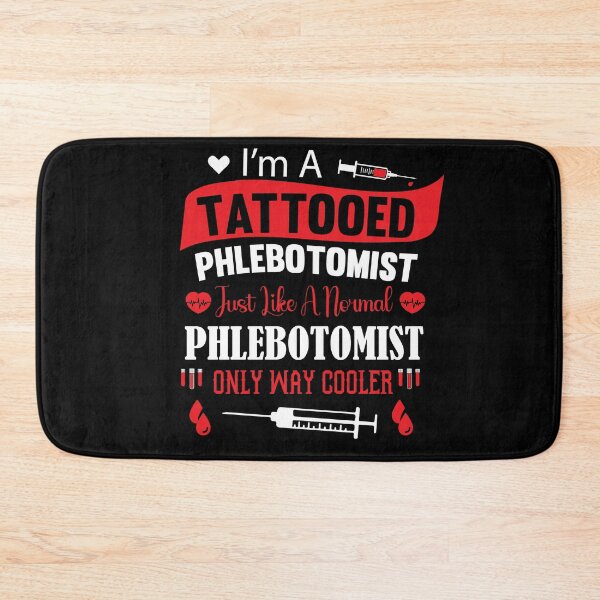 Item preview, Tattooed Phlebotomist designed and sold by DesignRebel138.