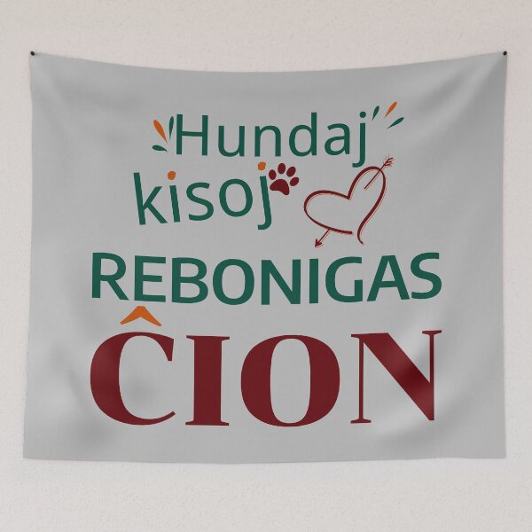 Item preview, Hundaj kisoj rebonigas ĉion (Hela) designed and sold by Zebastjan Johanzen.