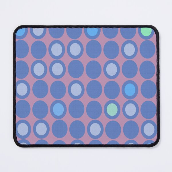 Item preview, Mid-Century Modern Inspired Oval Pattern designed and sold by TotallyRetroArt.