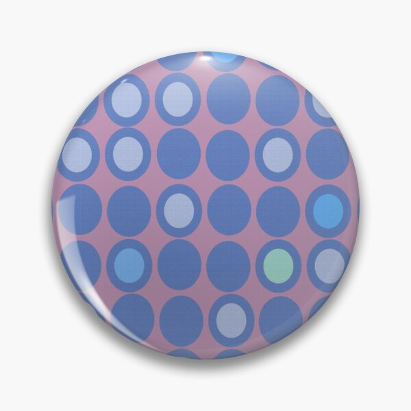 Item preview, Mid-Century Modern Inspired Oval Pattern designed and sold by TotallyRetroArt.