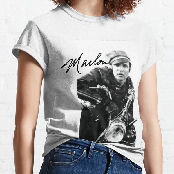 Marlon Brando, motorcycle Classic T-Shirt
