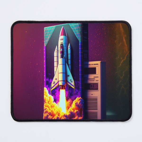 Item preview, Rocket launching in case designed and sold by VhsNeon.