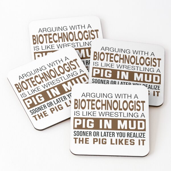 Item preview, Arguing With A Biotechnologist designed and sold by woodesigner.