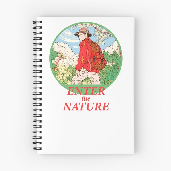 Item preview, Manga Comics Style | Hiking | Outdoors - Enter the Nature designed and sold by Gorma Kuma.