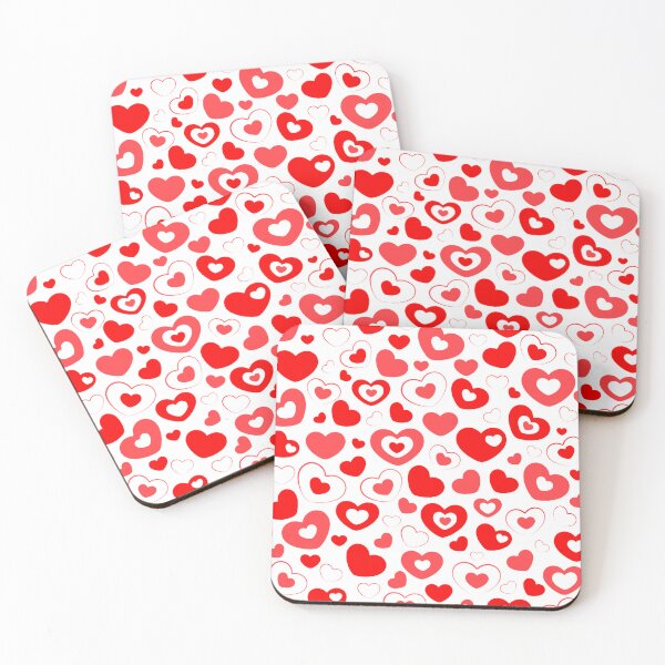 Item preview, Shower of Love: A Deluge of Red Hearts designed and sold by DreamPrint Collective.