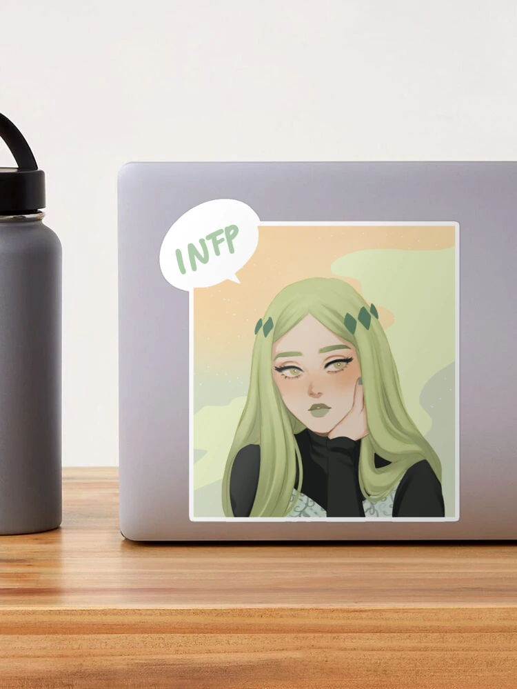 INFP anime characters Sticker for Sale by PomeranecShop