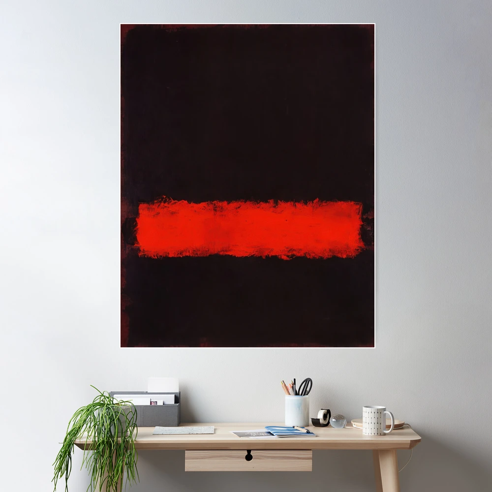 Mark Rothko - Black Red And Black 