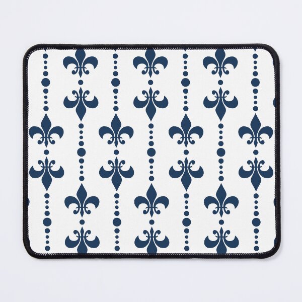 Item preview, Fleur De Lis pattern with dots designed and sold by BattaAnastasia.