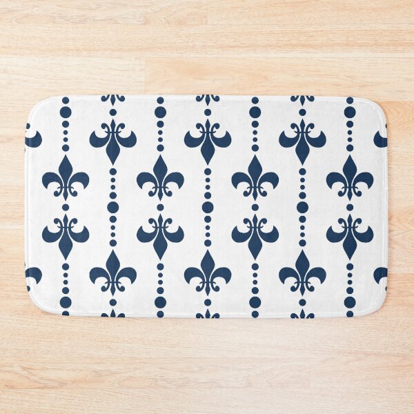 Item preview, Fleur De Lis pattern with dots designed and sold by BattaAnastasia.