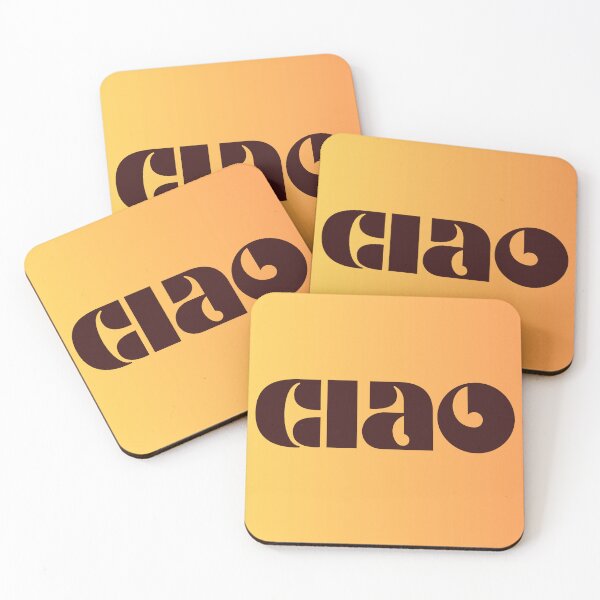 Item preview, Ciao, hello in Italian, hi in Italian, Italian greeting  designed and sold by Pommallina.